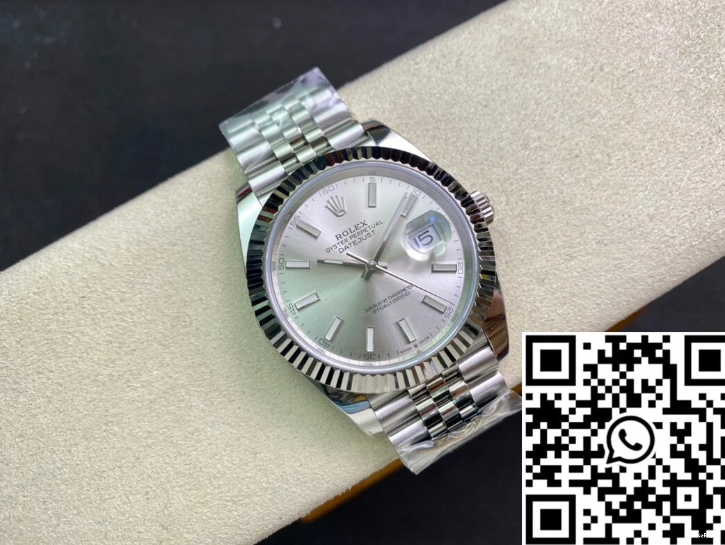 Rolex Clean Dial Datejust M126334-0004 Silver Factory 0213